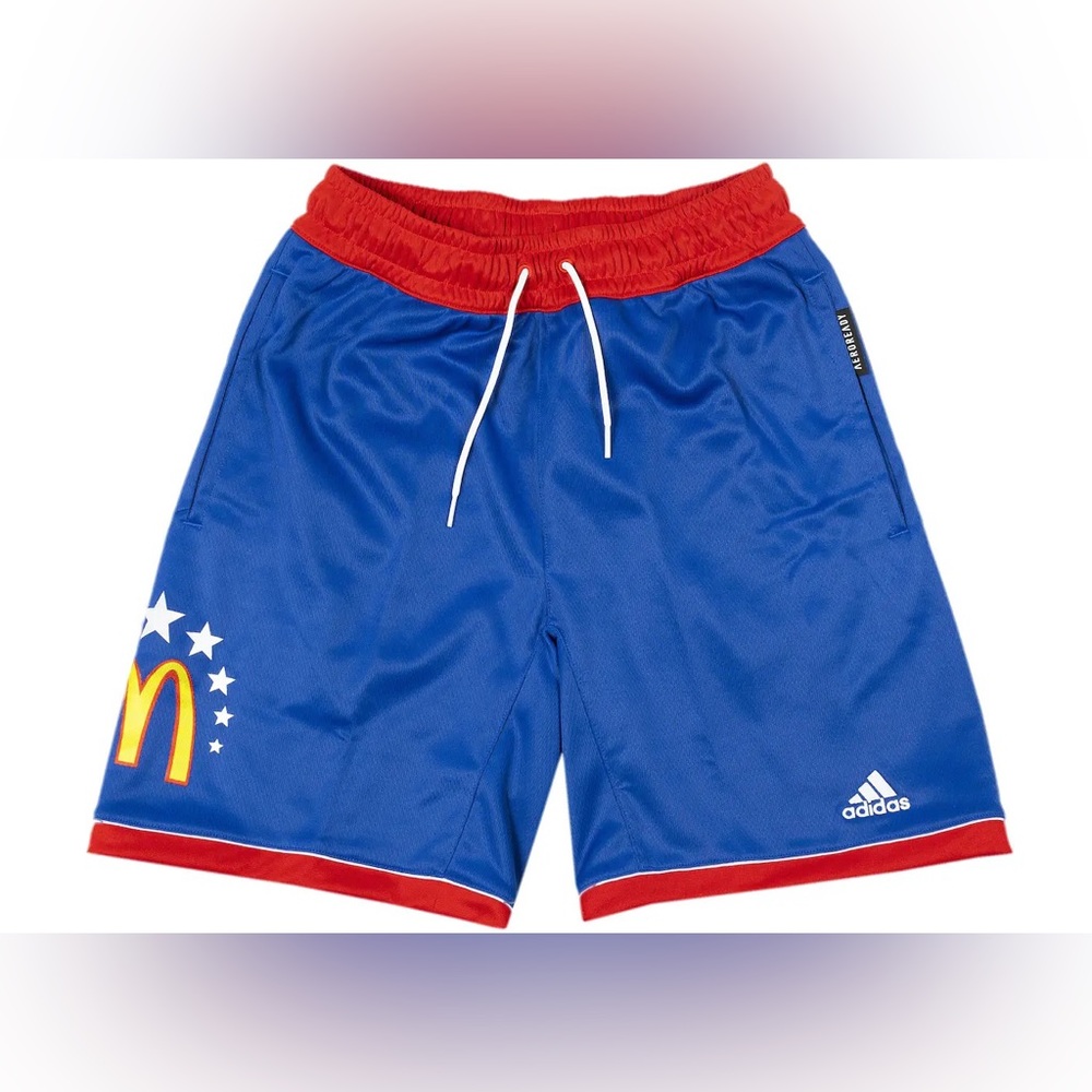 Adidas x Eric Emanuel McDonald's All American Jamfest Shorts GQ4114 M EUC